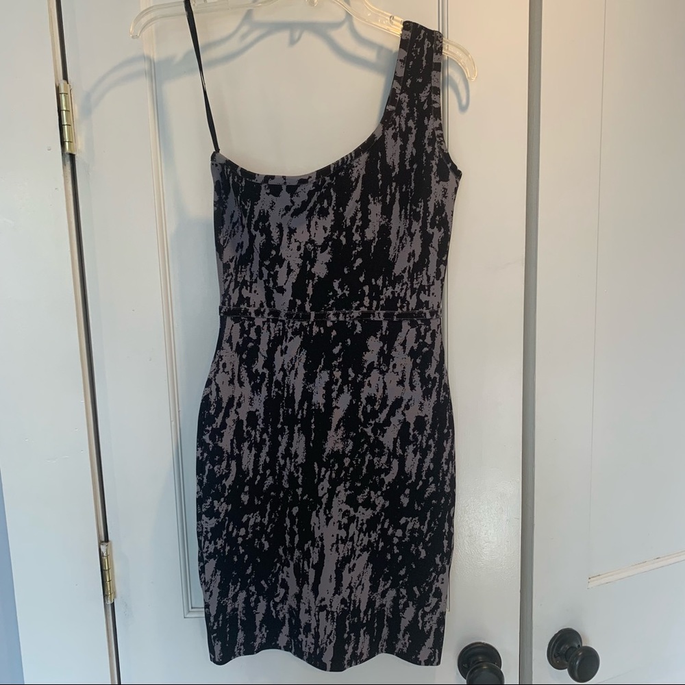 BCBG One Shoulder Dress